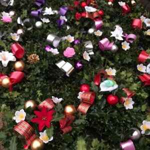 £17.50 holly wreath