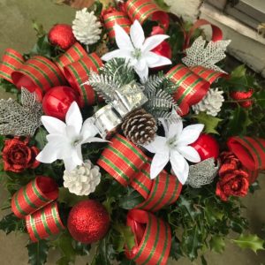 £37.50 holly wreath
