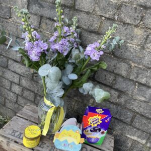 Easter vase gift set with vase