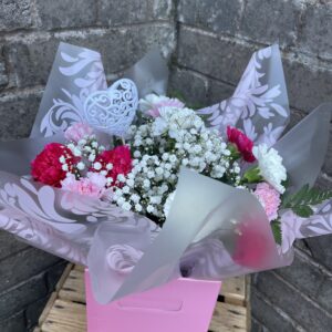 Mothers Day Carnation Bag