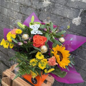 Mothers Day bouquet with Ferrero Rocher